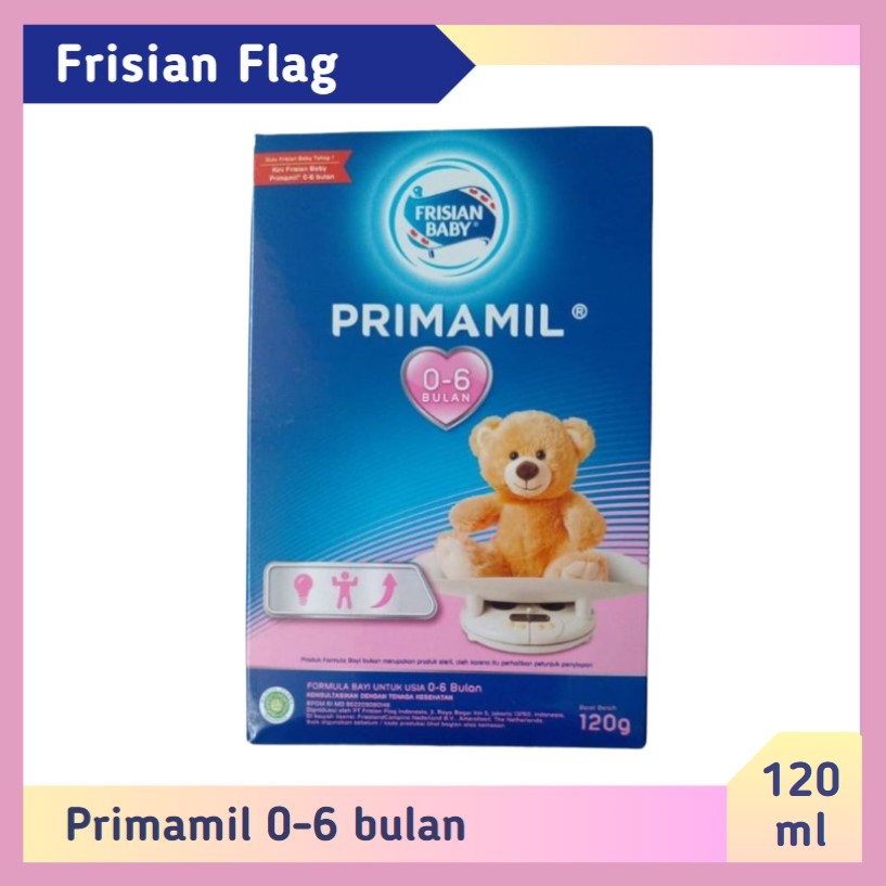 Frisian Flag Primamil 0-6 bulan 120 gr