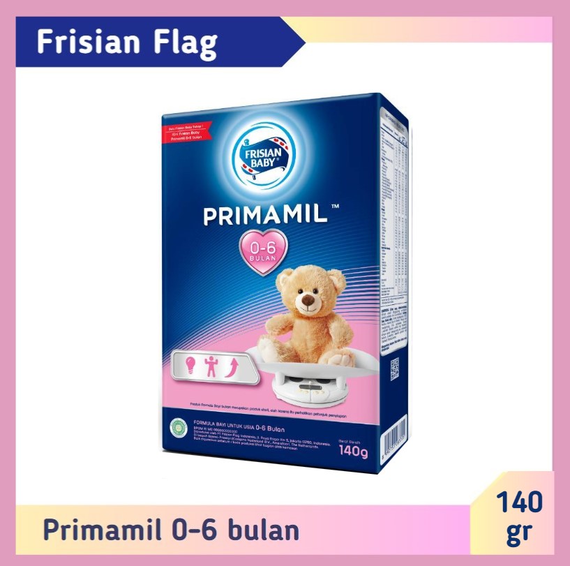 Frisian Flag Primamil 0-6 bulan 140 gr