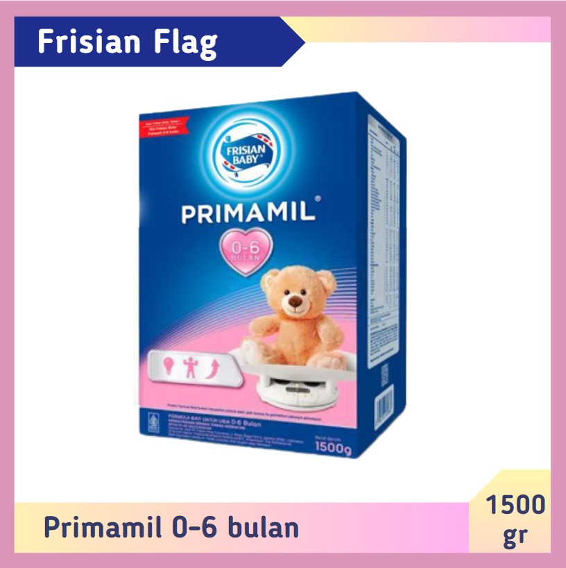 Frisian Flag Primamil 0-6 bulan 1500 gr