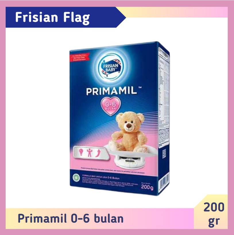Frisian Flag Primamil 0-6 bulan 200 gr