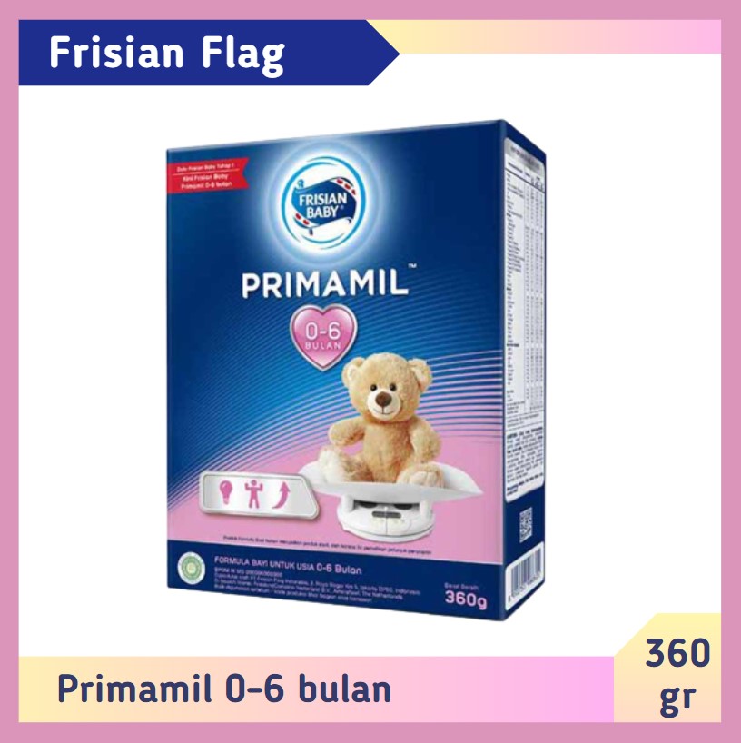 Frisian Flag Primamil 0-6 bulan 360 gr
