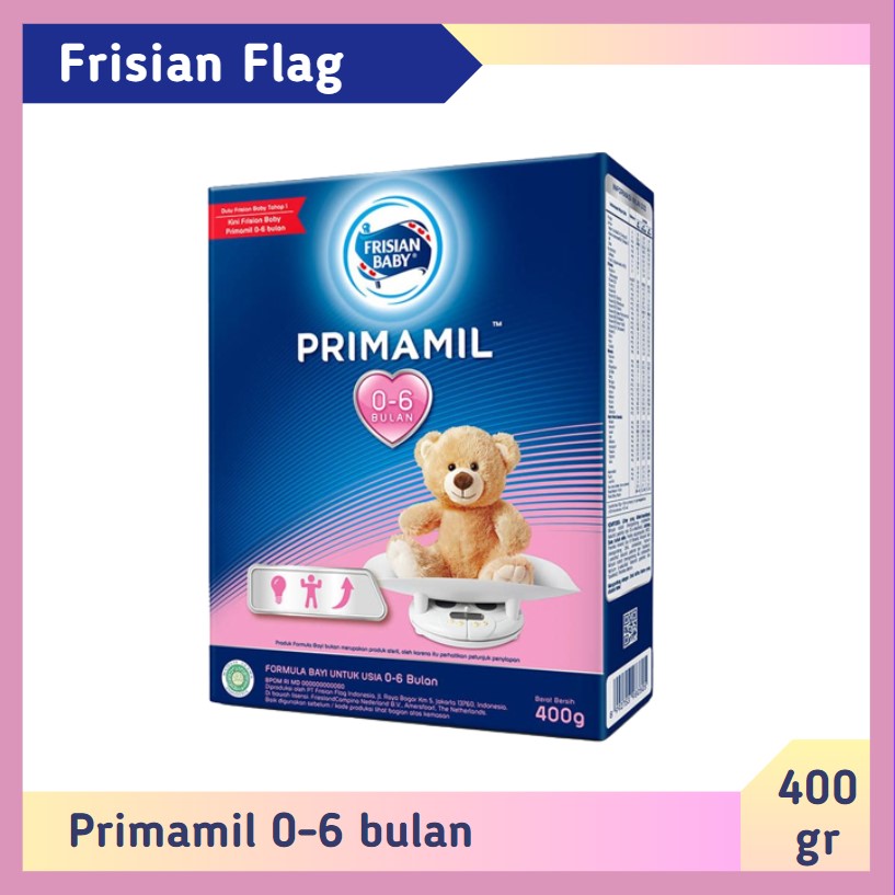 Frisian Flag Primamil 0-6 bulan 400 gr