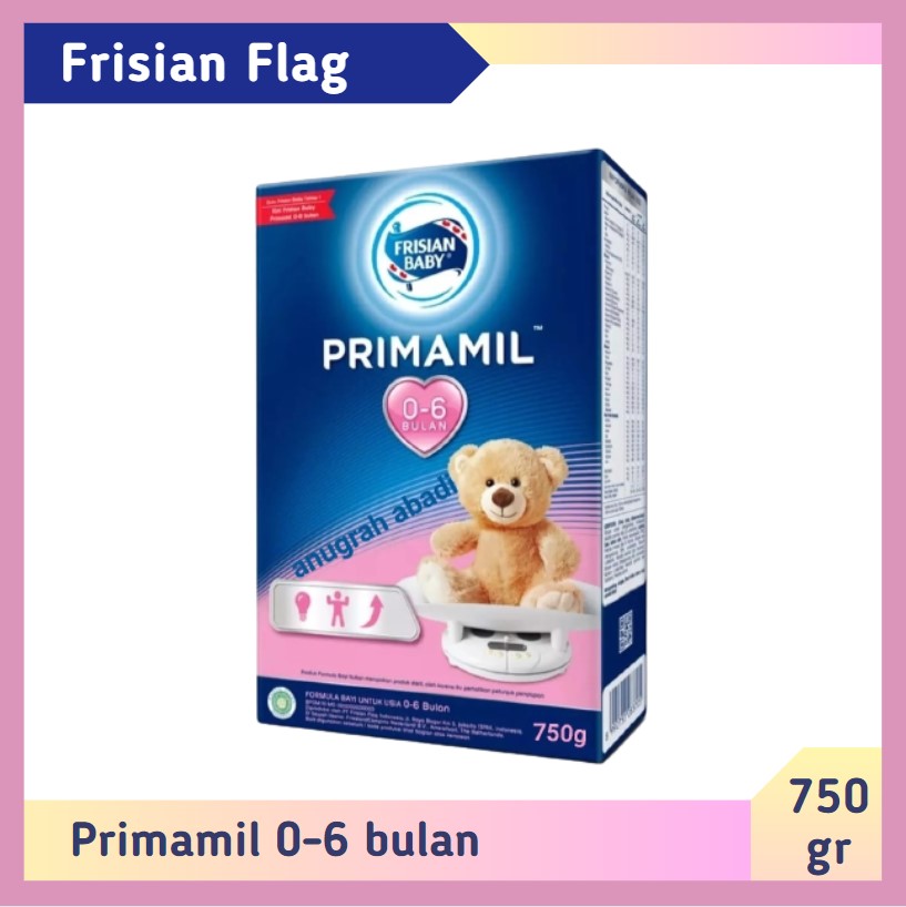Frisian Flag Primamil 0-6 bulan 750 gr