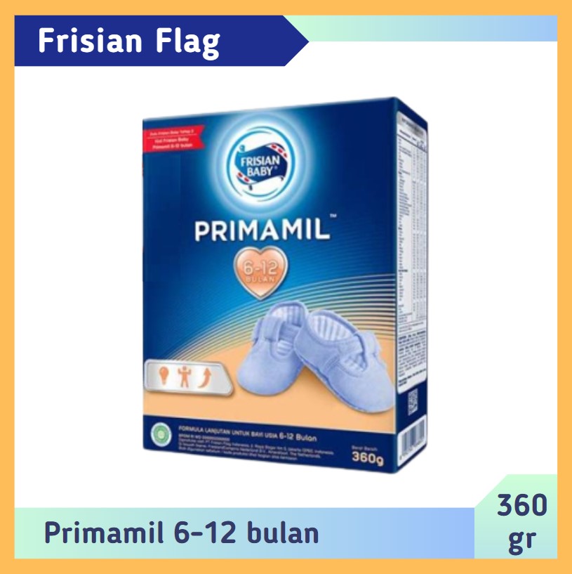 Frisian Flag Primamil 6-12 bulan 360 gr