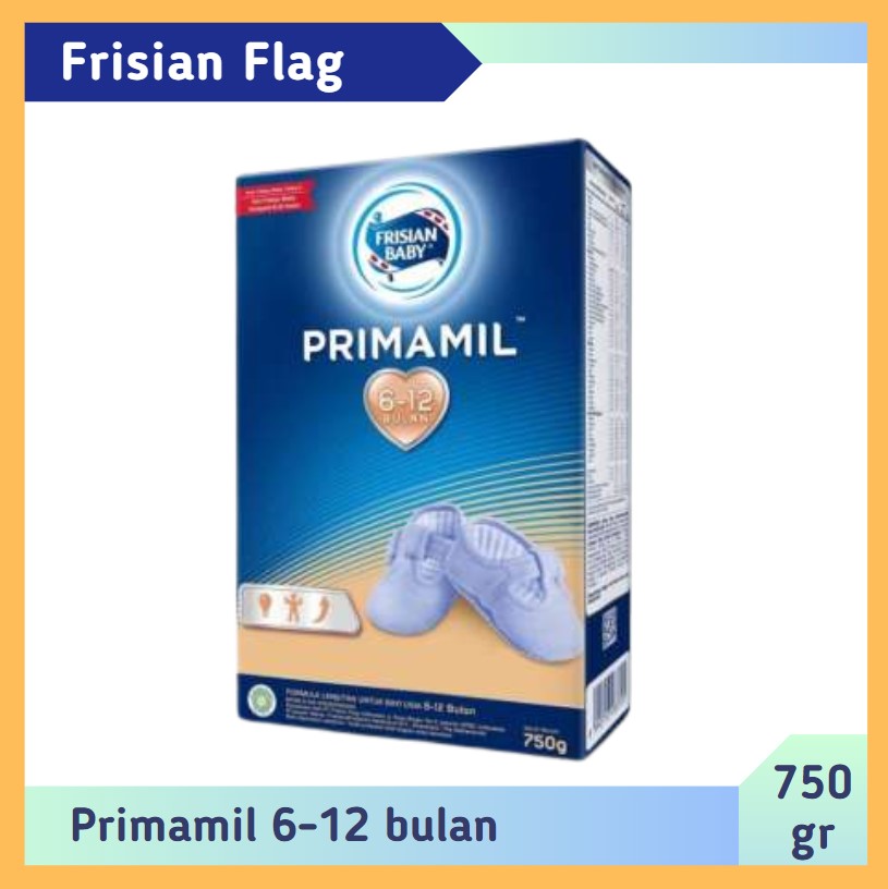 Frisian Flag Primamil 6-12 bulan 750 gr