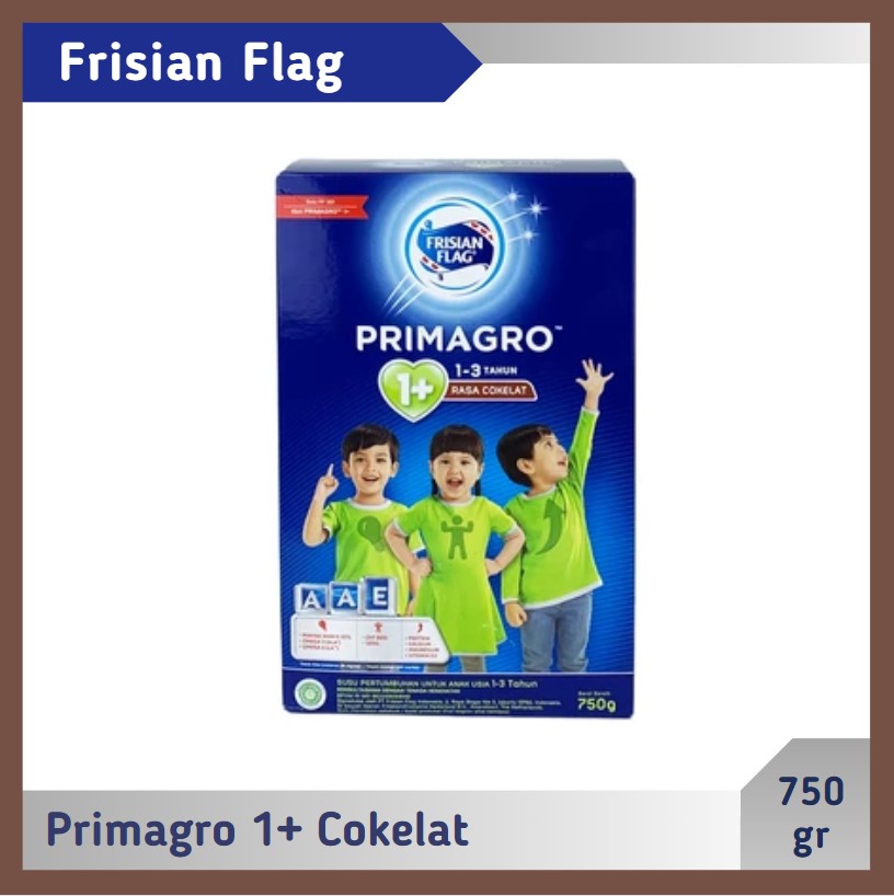 Frisian Flag Primagro 1+ Cokelat 750 gr