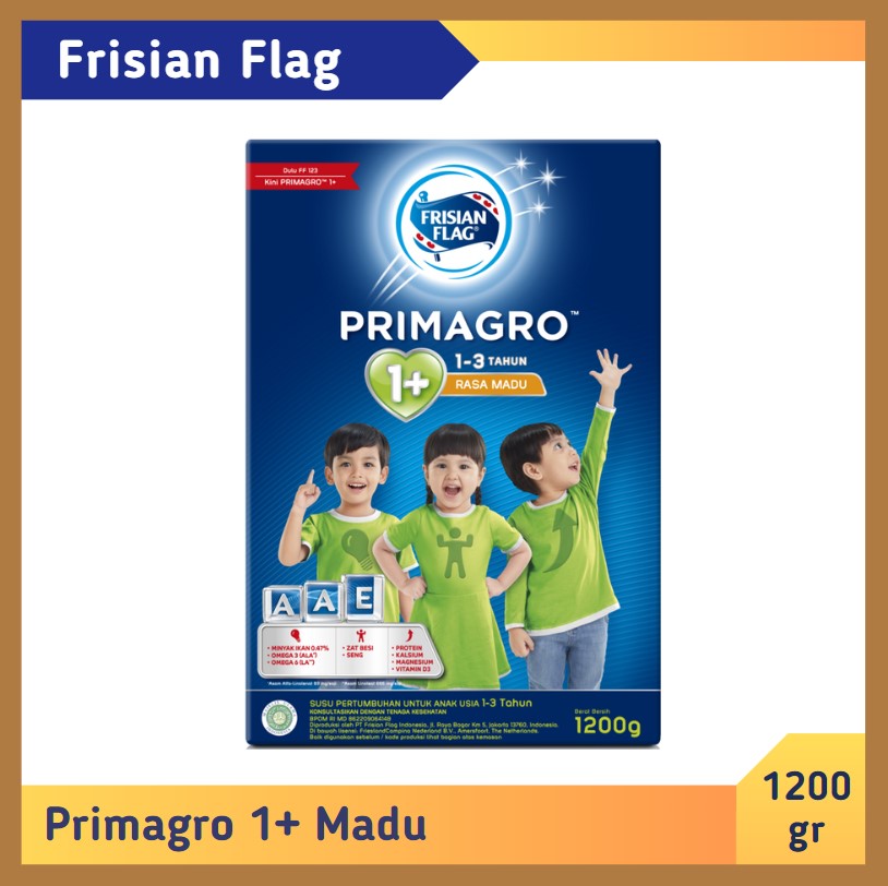 Frisian Flag Primagro 1+ Madu 1200 gr