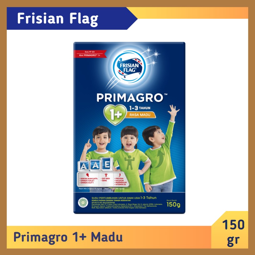 Frisian Flag Primagro 1+ Madu 150 gr