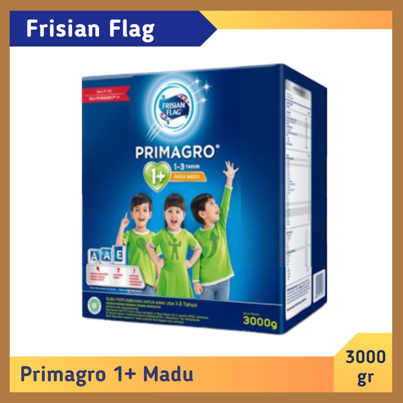 Frisian Flag Primagro 1+ Madu 3000 gr
