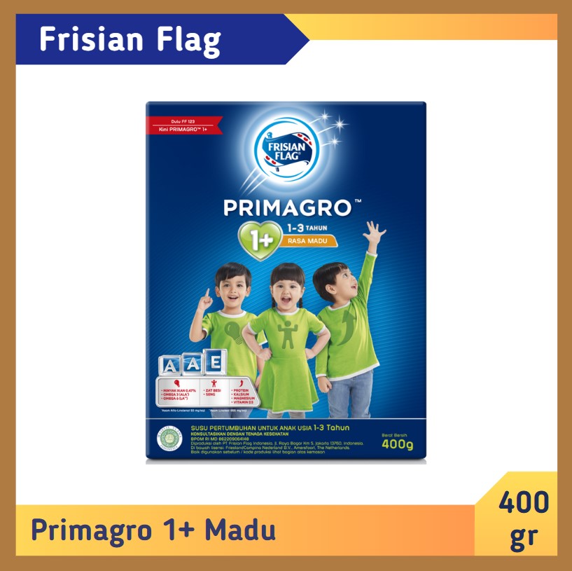 Frisian Flag Primagro 1+ Madu 400 gr