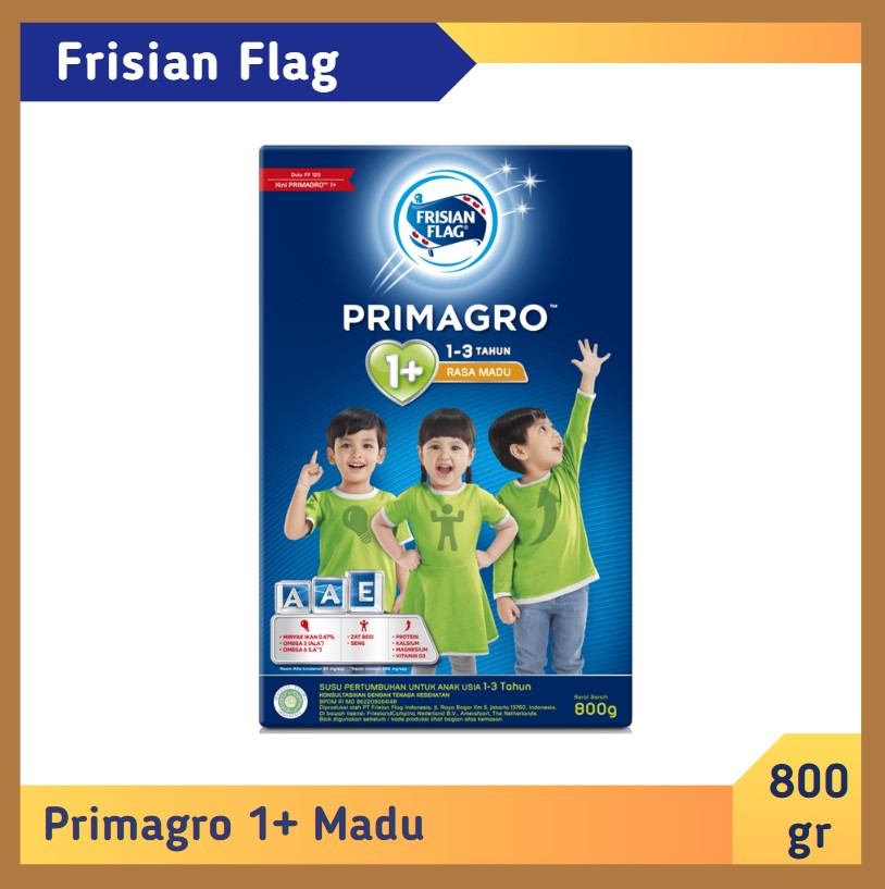 Frisian Flag Primagro 1+ Madu 800 gr