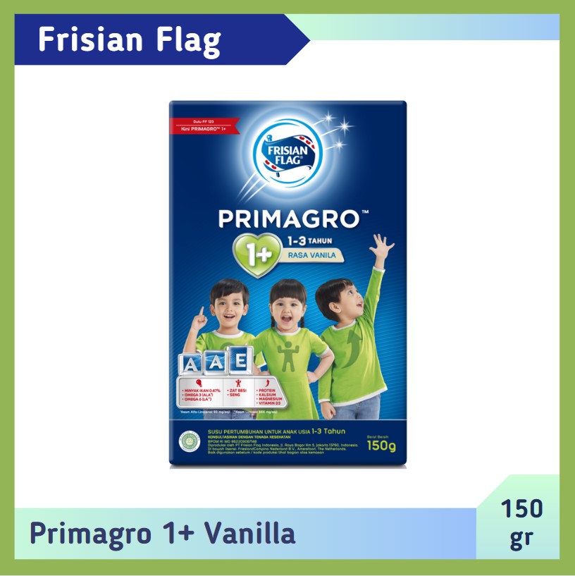 Frisian Flag Primagro 1+ Vanilla 150 gr