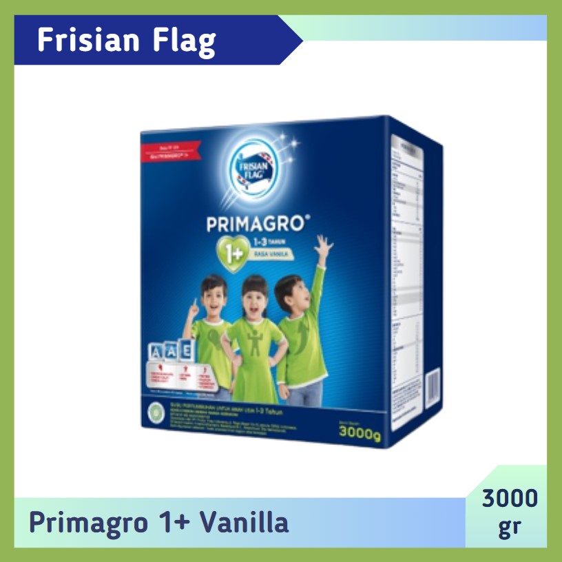 Frisian Flag Primagro 1+ Vanilla 3000 gr