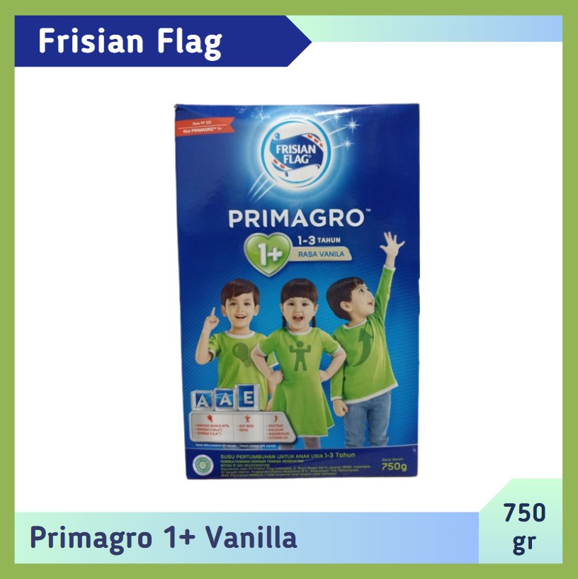 Frisian Flag Primagro 1+ Vanilla 750 gr
