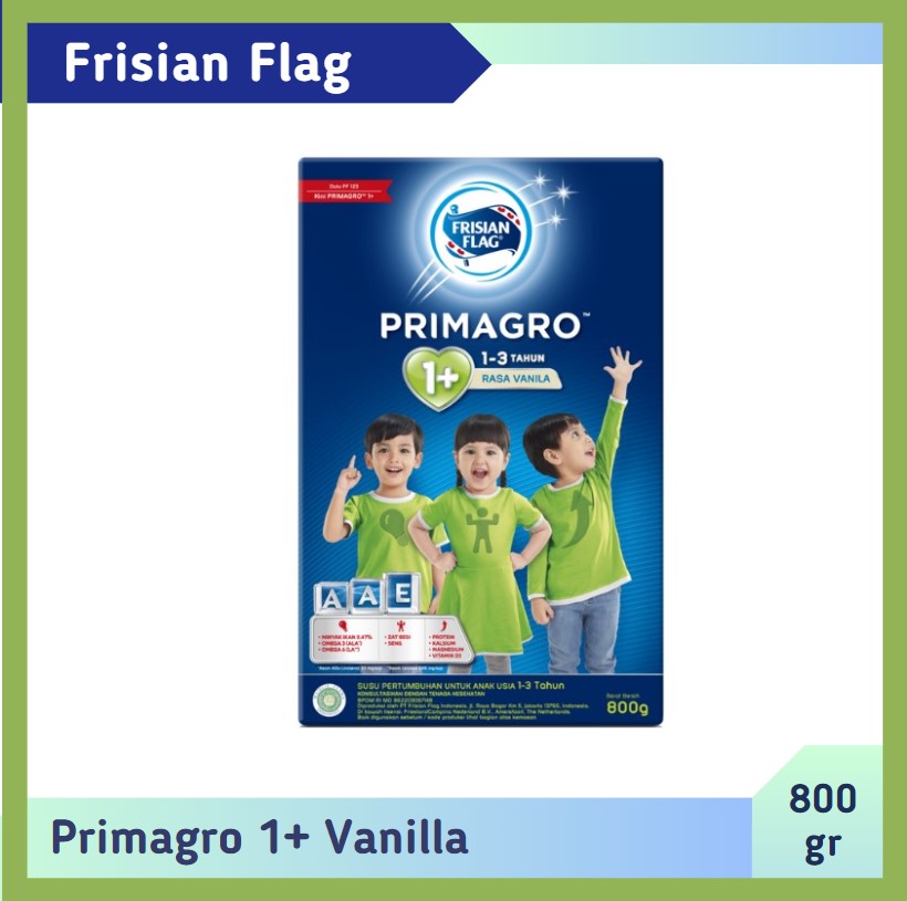 Frisian Flag Primagro 1+ Vanilla 800 gr