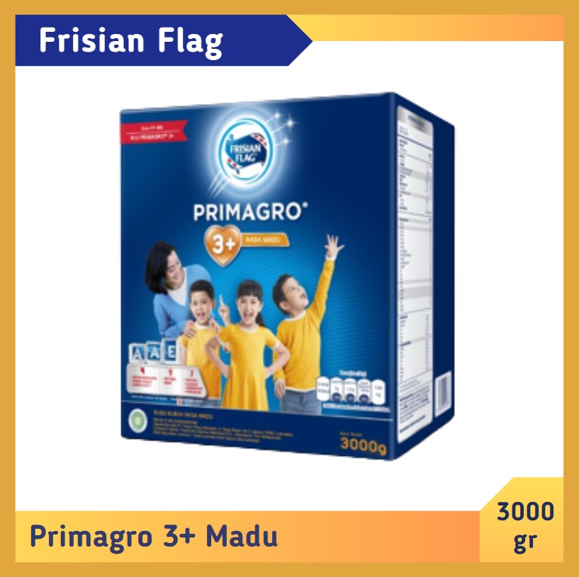 Frisian Flag Primagro 3+ Madu 3000 gr