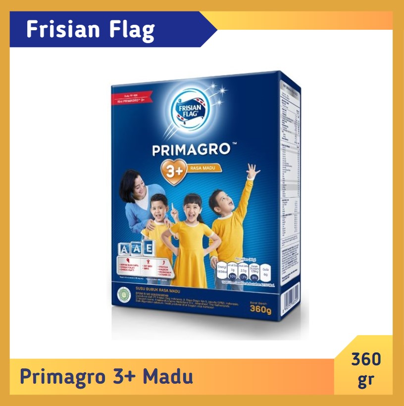 Frisian Flag Primagro 3+ Madu 360 gr