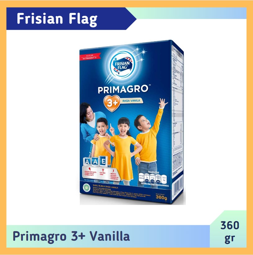 Frisian Flag Primagro 3+ Vanilla 360 gr