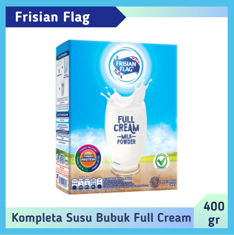 Frisian Flag Susu Bubuk Full Cream 400 gr