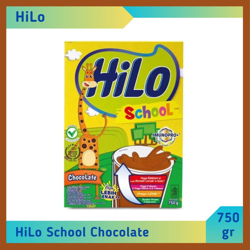 HiLo School Chocolate 750 gr