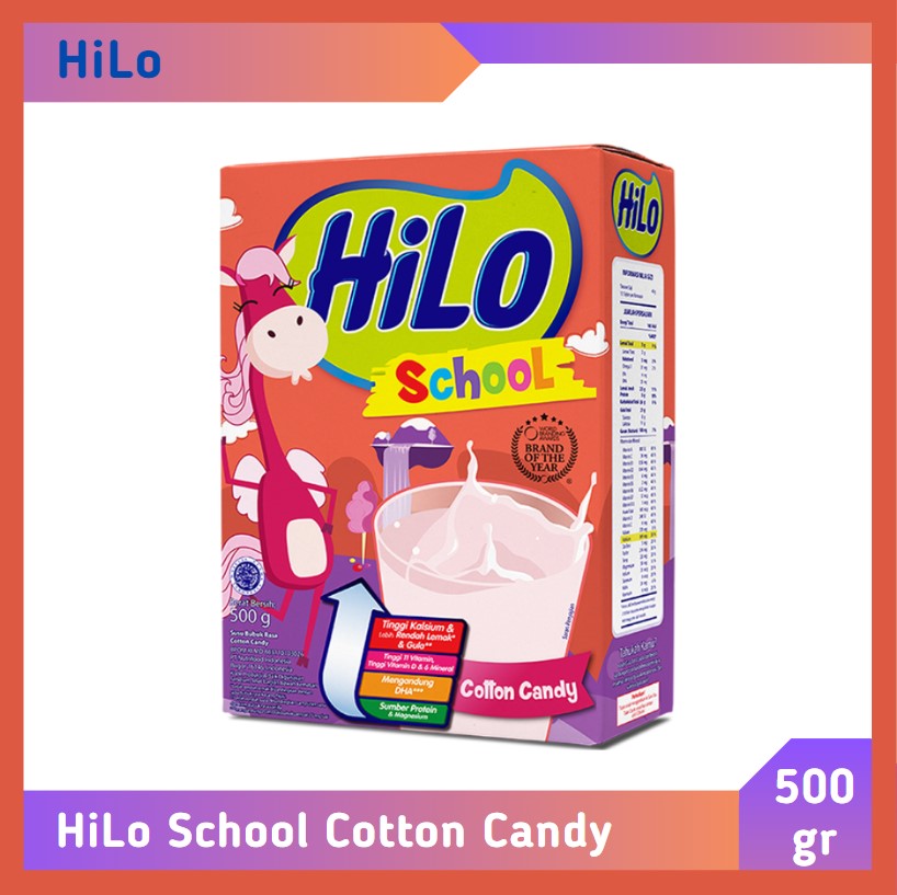 HiLo School Cotton Candy 500 gr