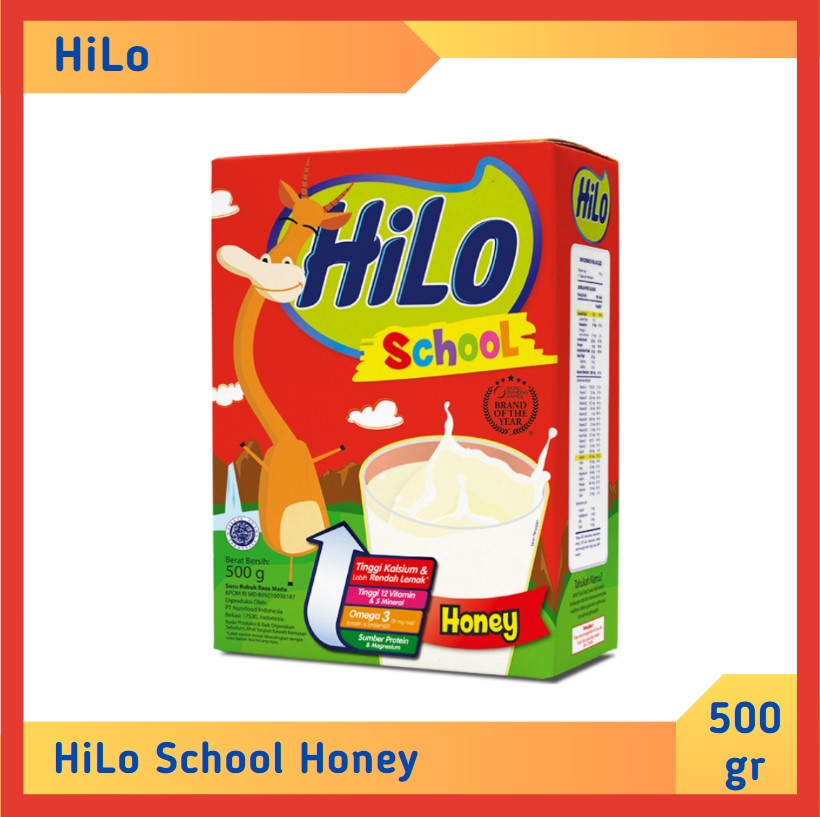 HiLo School Honey 500 gr
