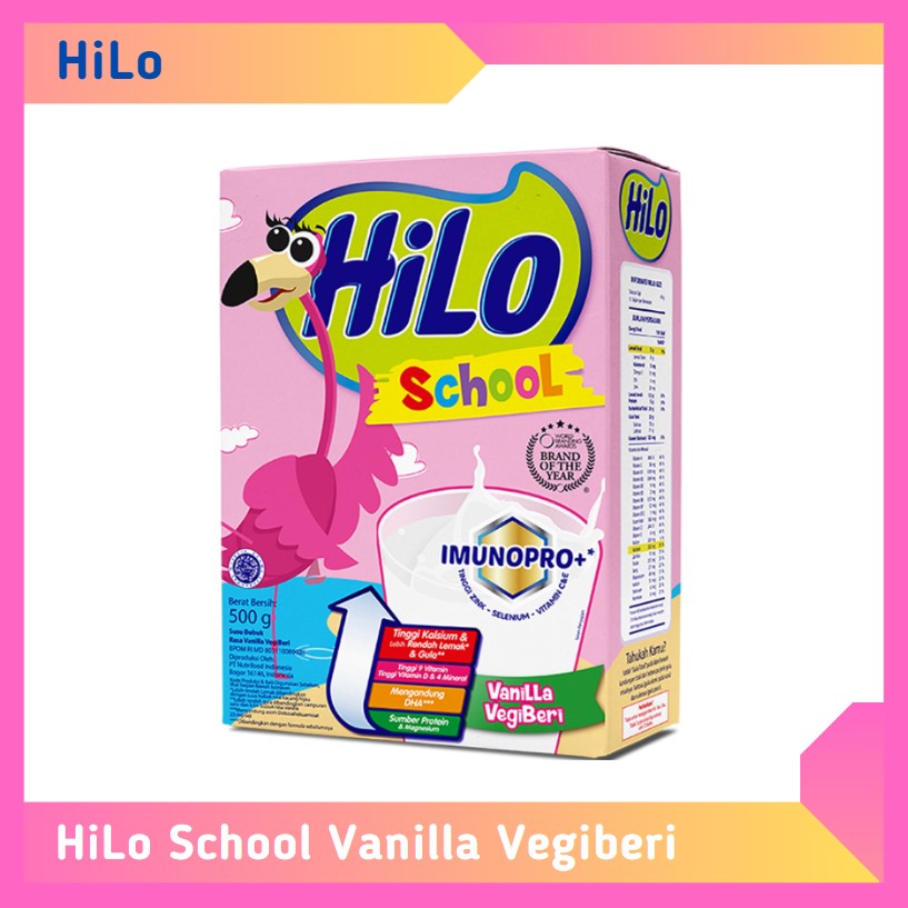 HiLo School Vanilla Vegiberi