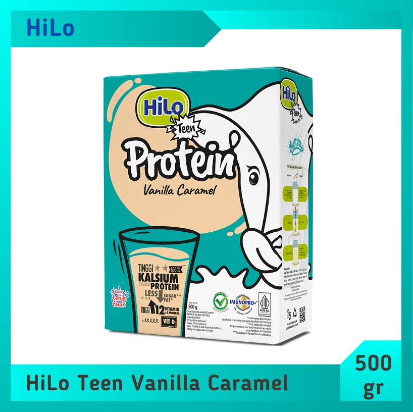 HiLo Teen Protein Vanilla Caramel 500 gr