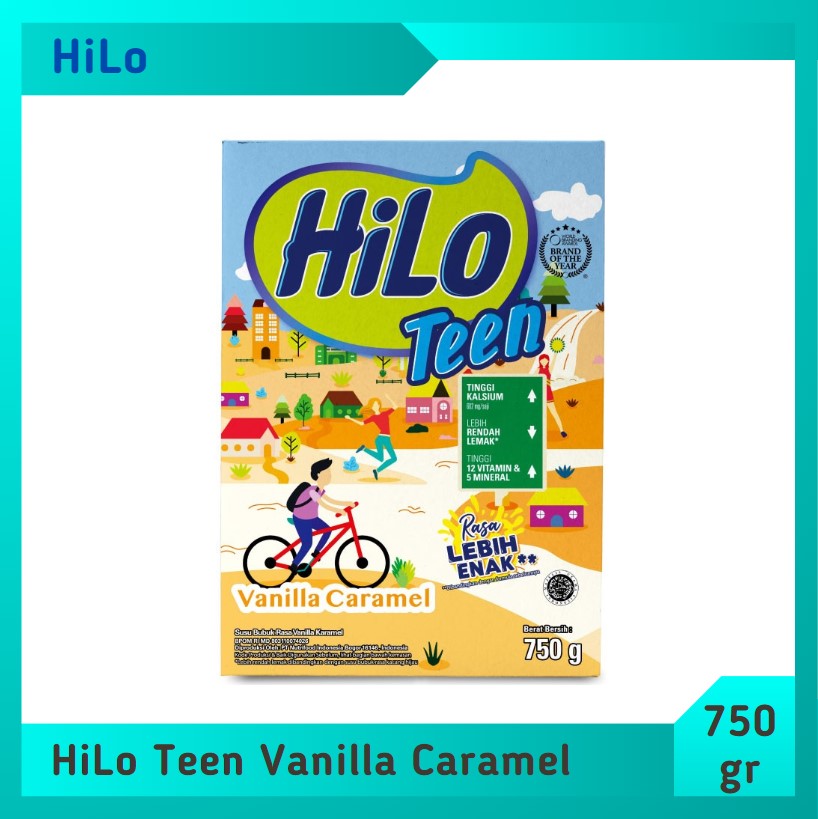 HiLo Teen Protein Vanilla Caramel 750 gr