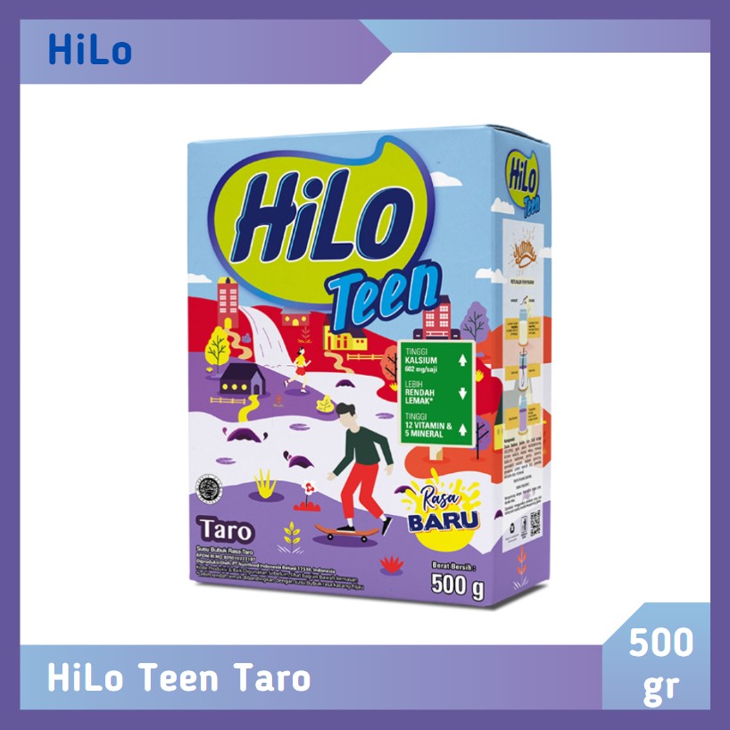 HiLo Teen Taro 500 gr