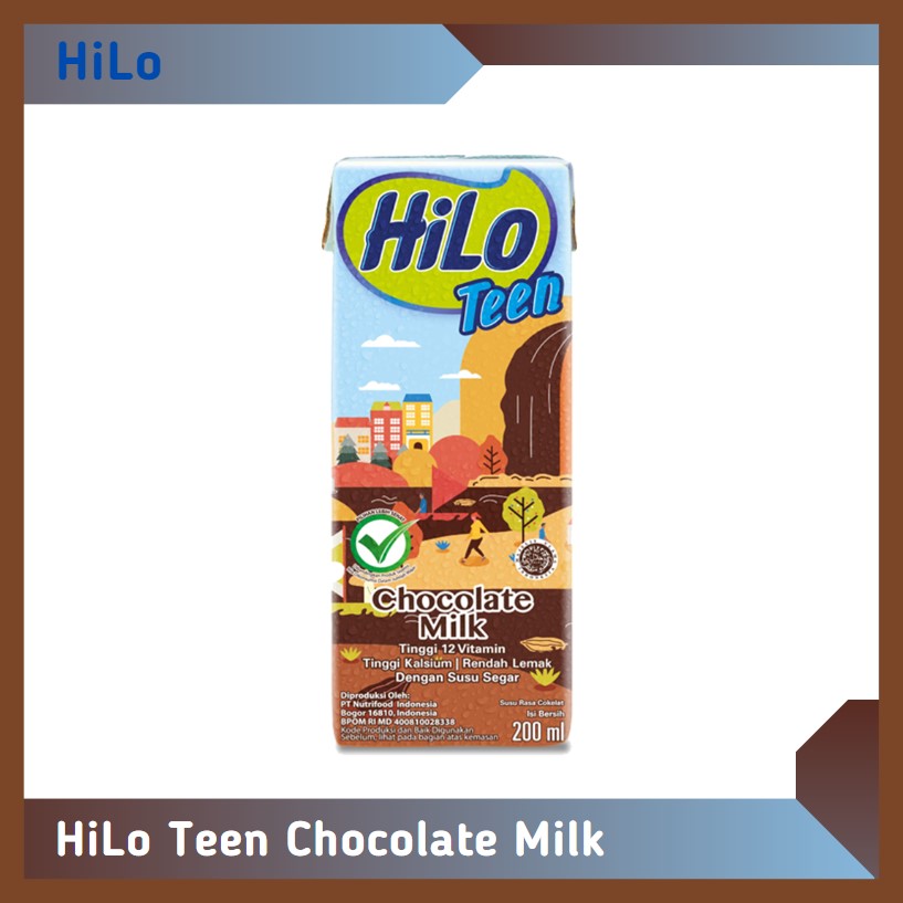 Hilo Teen Susu Cair Chocolate Milk