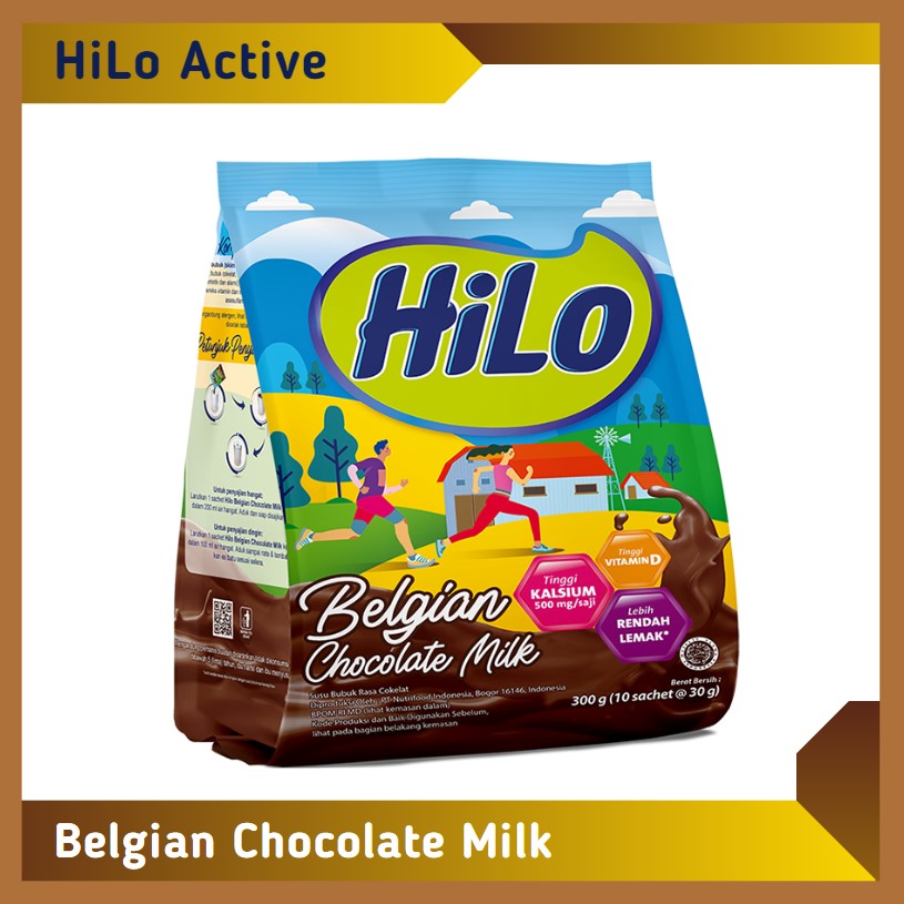Hilo Active Belgian Chocolate Milk