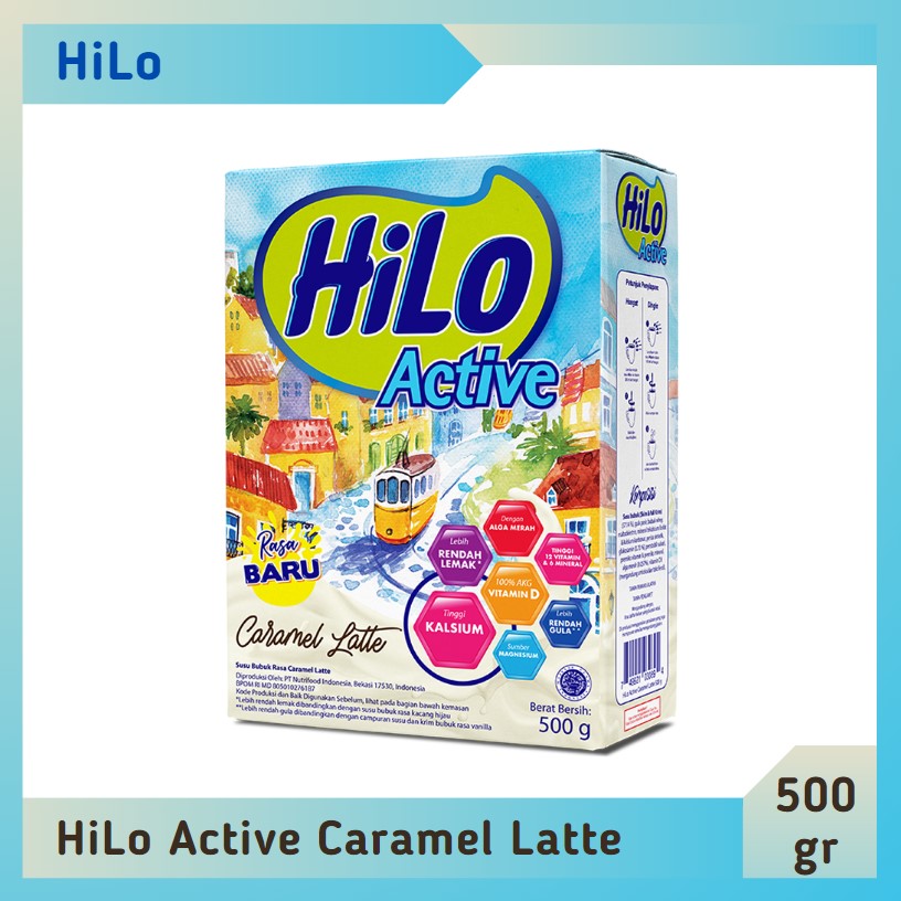 Hilo Active Caramel Latte 500 gr