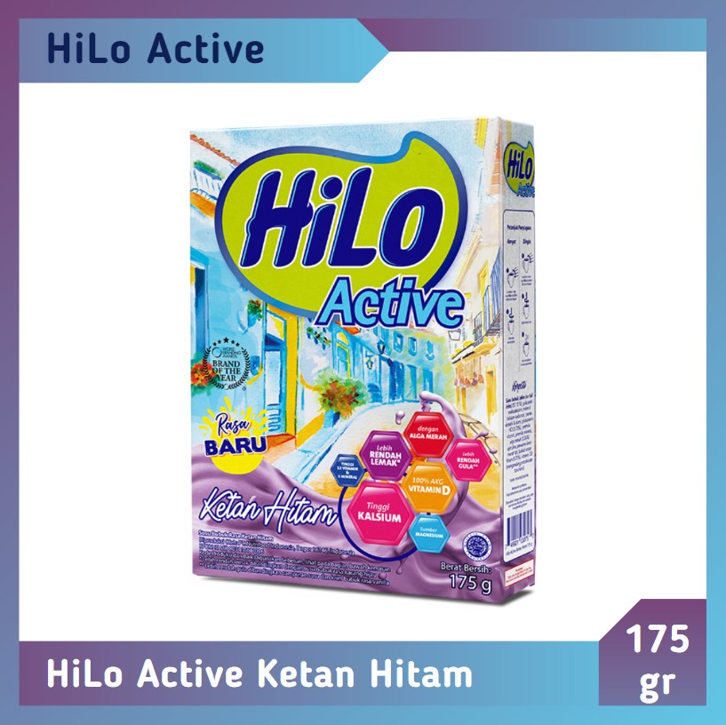 Hilo Active Ketan Hitam 175 gr