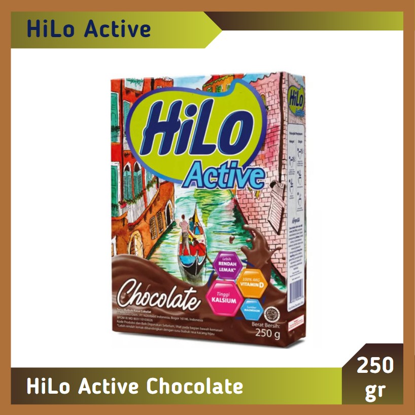 Hilo Active Protein Chocolate 250 gr