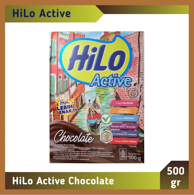 Hilo Active Protein Chocolate 500 gr