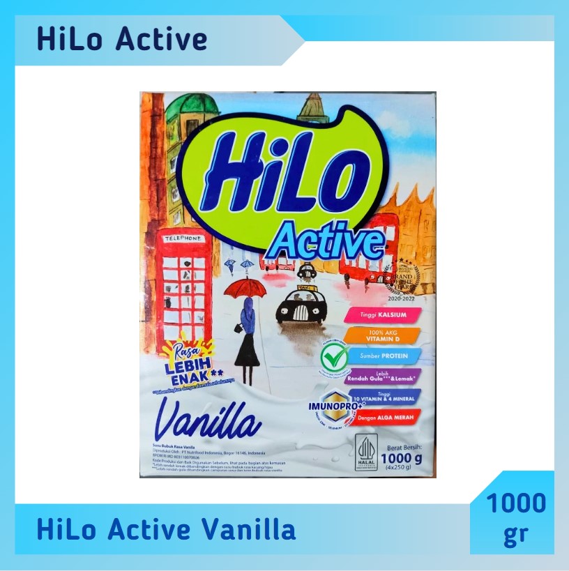 Hilo Active Protein Vanilla 1000 gr