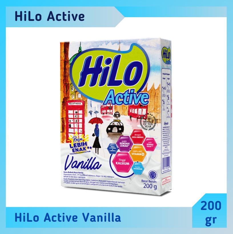 Hilo Active Protein Vanilla 200 gr