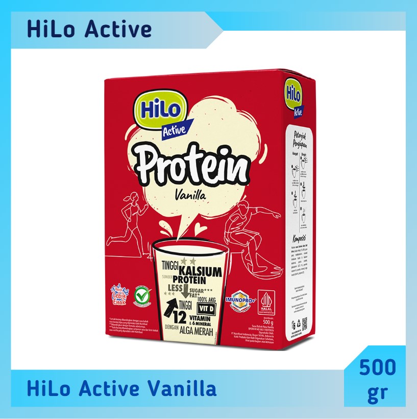 Hilo Active Protein Vanilla 500 gr
