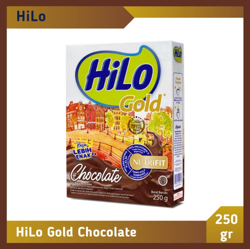 HiLo Gold Chocolate 250 gr