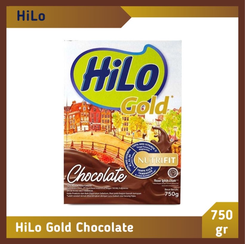 HiLo Gold Chocolate 750 gr