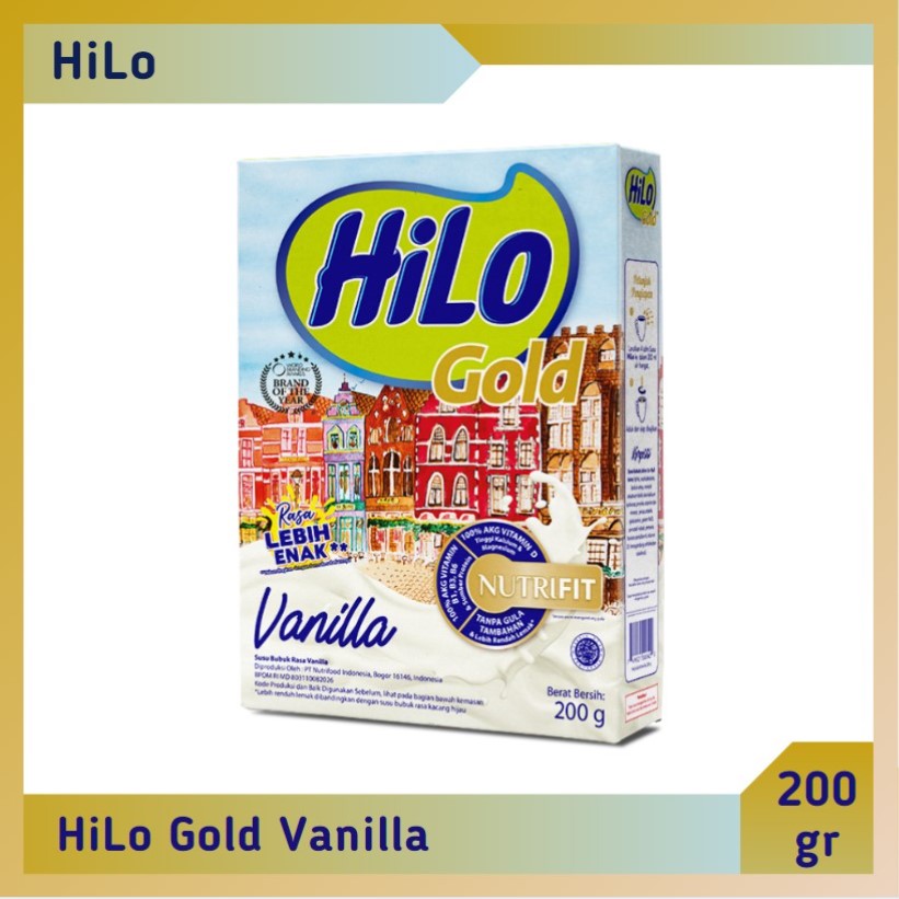 HiLo Gold Vanilla 200 gr