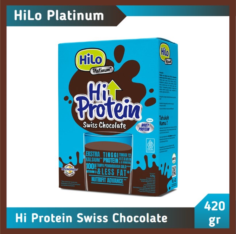 HiLo Platinum Hi Protein Swiss Chocolate 420 gr