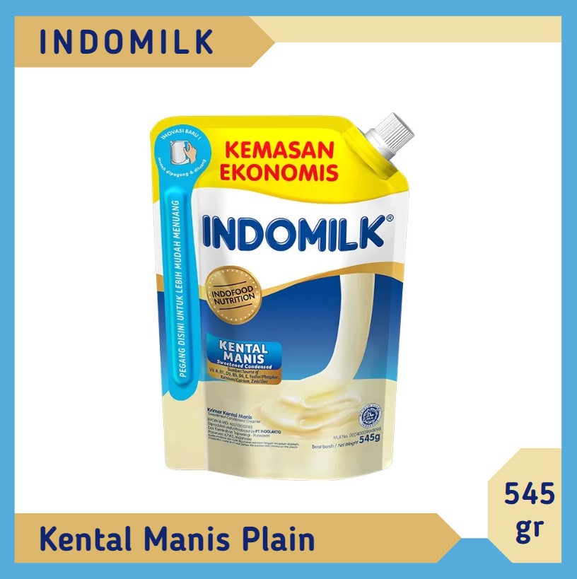 Indomilk Kental Manis Plain 545 gr