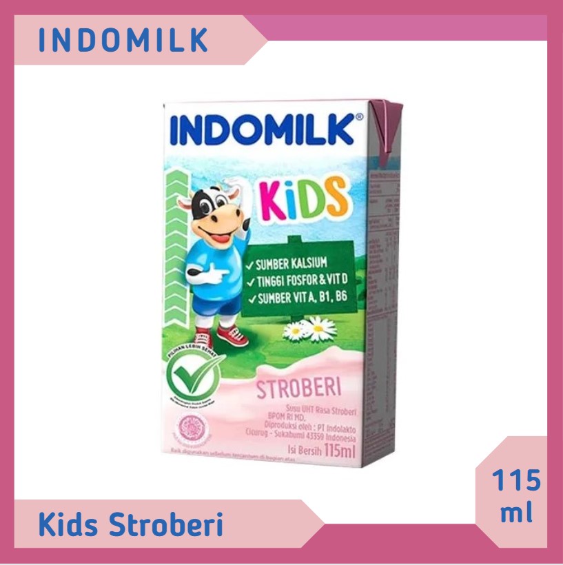 Indomilk Kids Strawberry 115 ml