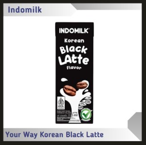 Indomilk Your Way Korean Black Latte