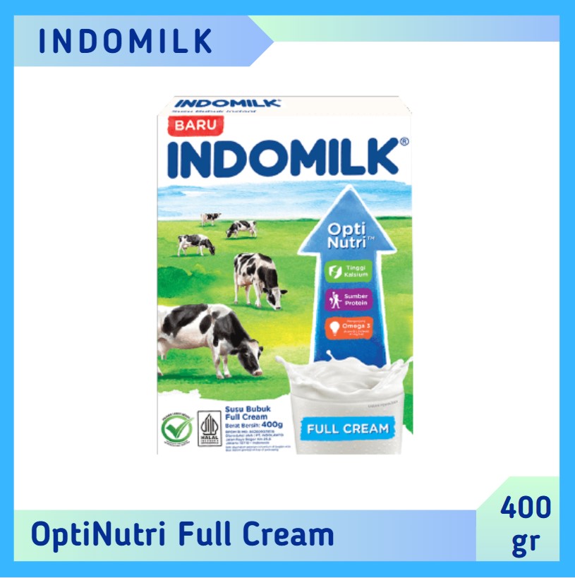 Indomilk Susu Bubuk Full Cream 400 gr