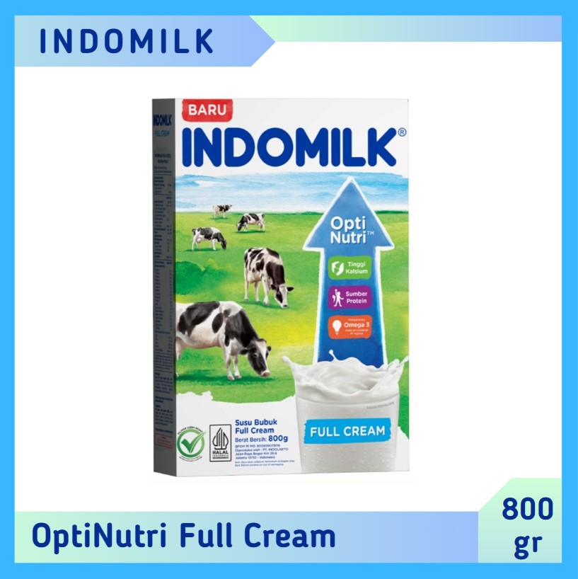Indomilk Susu Bubuk Full Cream 800 gr