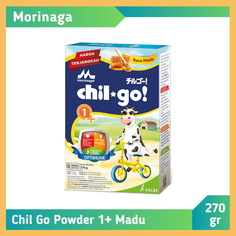 Morinaga Chil Go Powder 1+ Madu 270 gr