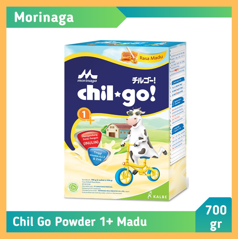 Morinaga Chil Go Powder 1+ Madu 700 gr
